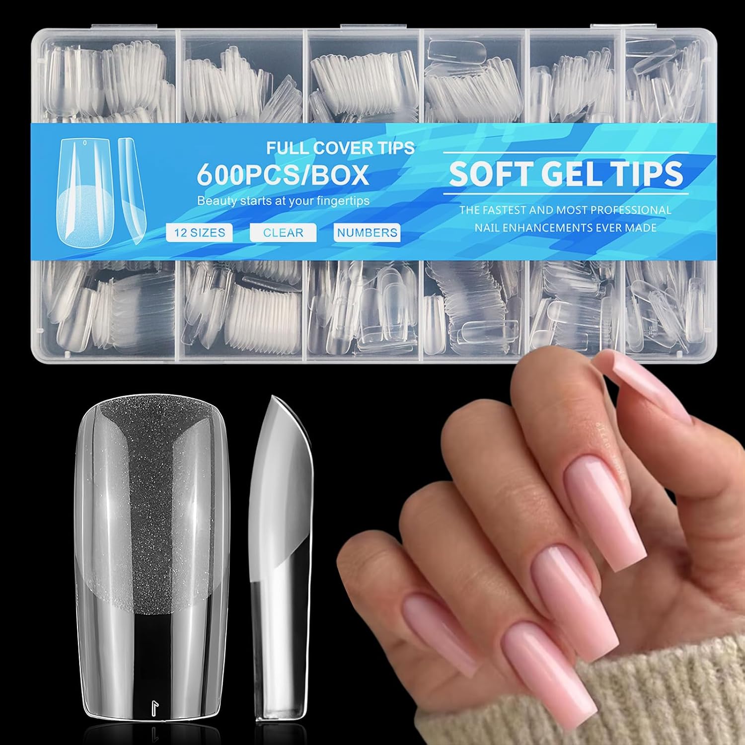 Square Nail Tips: Elevate Your Manicure Game in Minutes!